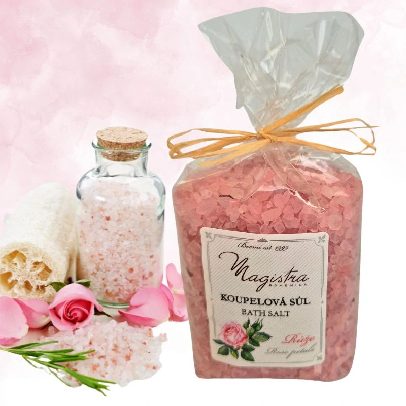 Koupelová sůl Magistra růže