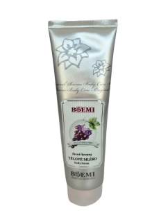 Tělové mléko černé hrozny